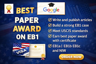 provide top best paper awards for eb1a, eb1b, eb1c, and eb1 niw application