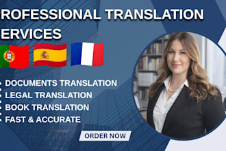 professionally translate your book, novel, or manuscript with accuracy