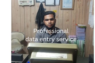 do data entry copy paste webresearch and excel data entry