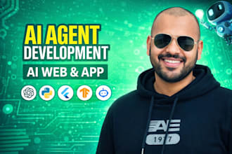 develop ai agents including vapi ai chatbots, ai mobile app, and ai websites