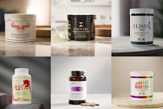 create 3d product render