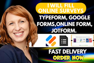 build online forms, surveys, jotform, google form, cognito form questionnaires