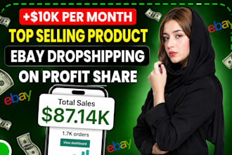 expert ebay dropshipping on profit share
