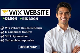 redesign wix booking website wix sercvice website wix expert