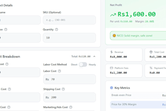 provide a monthly ecommerce profit audit and performance report