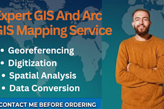 do georeferencing and digitization of any map