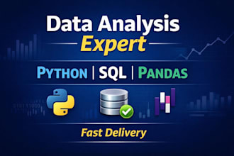 do data analysis using python and pandas