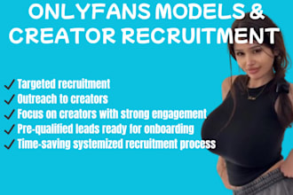 recruit onlyfans fanuve models and webcam models for your agency