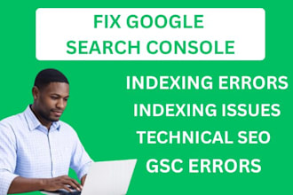 fix google search console errors, wordpress and shopify SEO indexing issues