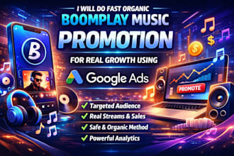 do fast organic boomplay music promotion for real growth using google ads