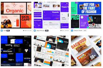 do pitch deck presentation design, powerpoint, film pitch deck, google slides