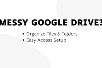 declutter and organize your google drive for better workflow