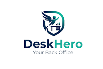 do a business services back office administration outsourcing logo design