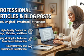 write clear and engaging articles for your audience