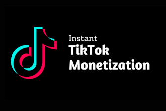 do complete tiktok monetization organically in creator reward program account