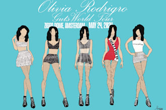 make graphic design or illustrations