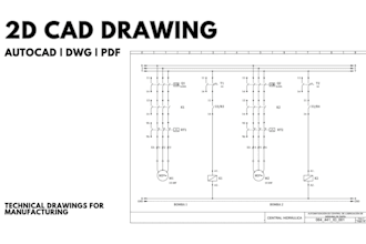 create professional 2d technical drawings in autocad