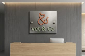 design a memorable veterinary and pet care branding kit