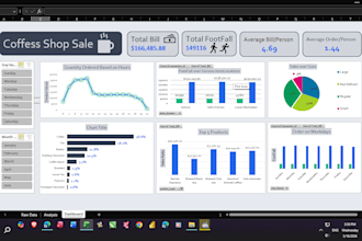 clean, model, analyze and visualize data in excel