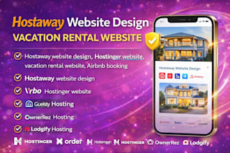 do your direct booking vacation website using wordpress,hostaway, lodgify, owner