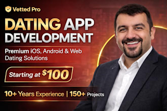 develop a dating app, live streaming app, social app