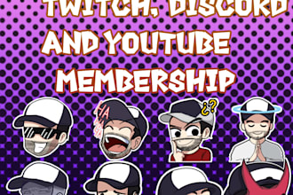 drawing emotes for twitch anime manga furry chibi