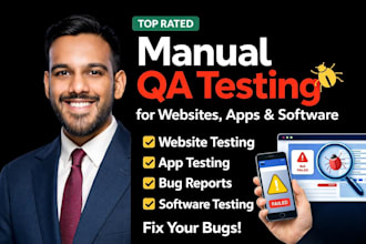 be your manual QA tester for websites, apps, and software