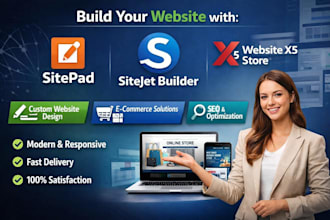 design web1on1 site123 alternatives sitepad sitejet builder website x5 store