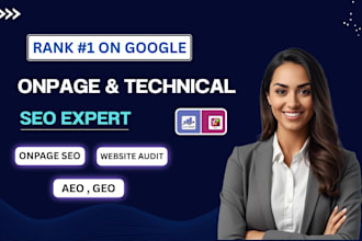 do onsite onpage technical seo wordpress website for google top ranking