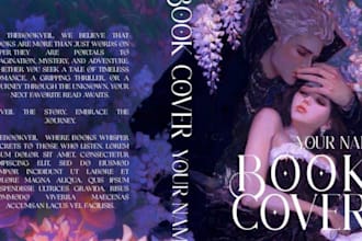 do fantasy romance book cover illustration romance book cover design ebook kdp