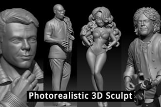 create photorealistic custom 3d figures from your photos