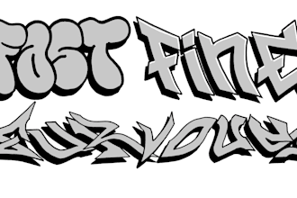 custom graffiti design, word design, letter design