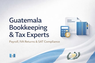 do guatemala bookkeeping tax filing iva returns payroll sat compliance services