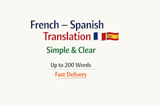 do to simple french spanish translation and language help
