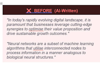 humanise your ai generated content to sound natural