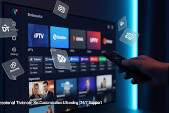setup rebrand and customize tivimate iptv app with premium features
