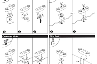 draw step by step instruction manual and assembly instruction