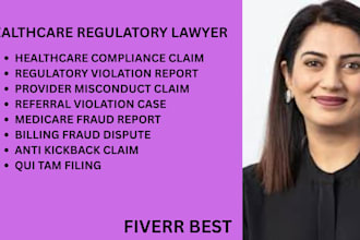 work on healthcare matters, false claims act claims and stark law dispute issues