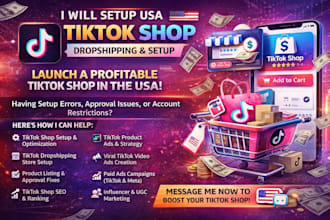 setup tiktok shop tik tok cj dropshipping autods zendrop shopify integration seo