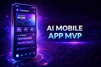 build your ai saas mobile app or native app mvp fast