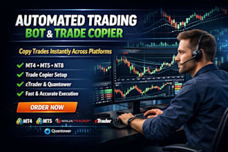 code ninjatrader trading bot or trade copier on mt5 mt4, nt8, ctrader, quantower