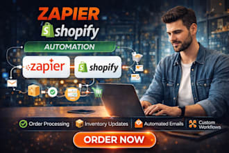 do shopify zapier automation n8n make com automation zapier integration expert