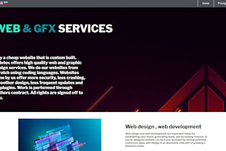 make custom websites for a cheap price