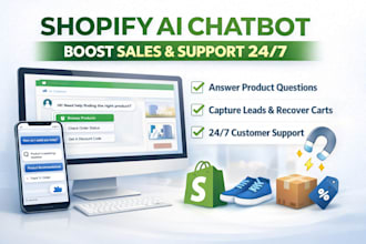 create a custom ai chatbot for your shopify store