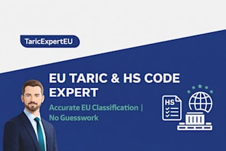 find the correct hs code and eu taric classification for your product