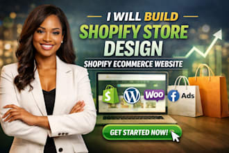 build shopify store shopify website ecommerce development