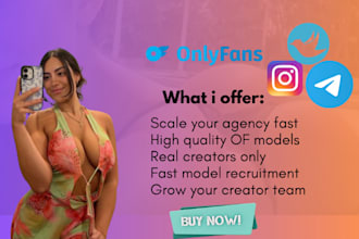 recruit and onboard onlyfans models for your agency