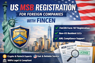 do US msb license registration with fincen department for foreign companies