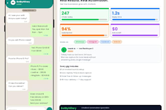 build a chatbot that run your business even while you  sleep
