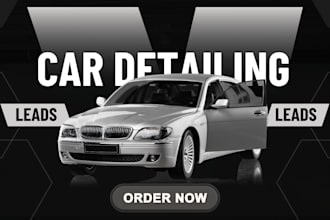 generate car detailing leads auto detailing leads car detailing car wash leads